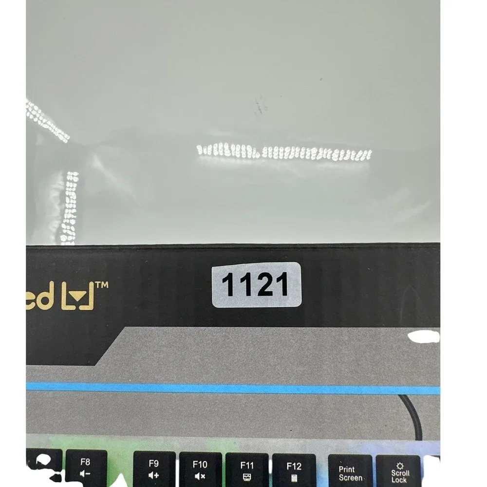Unlocked Wired LED Gaming Keyboard Black Rainbow Backlit 104 Keys USB New